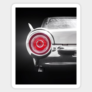 American classic car Thunderbird 1962 convertible Sticker